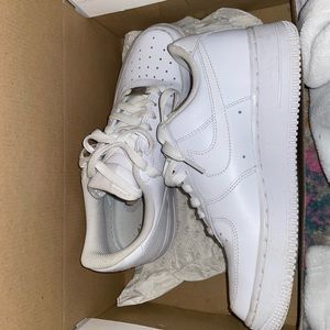 White Air Force ones